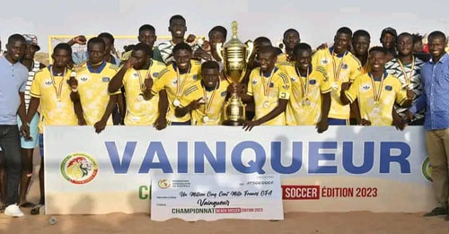 Championnat Beach soccer Sénégal Ngor sacré champion en battant Mbao