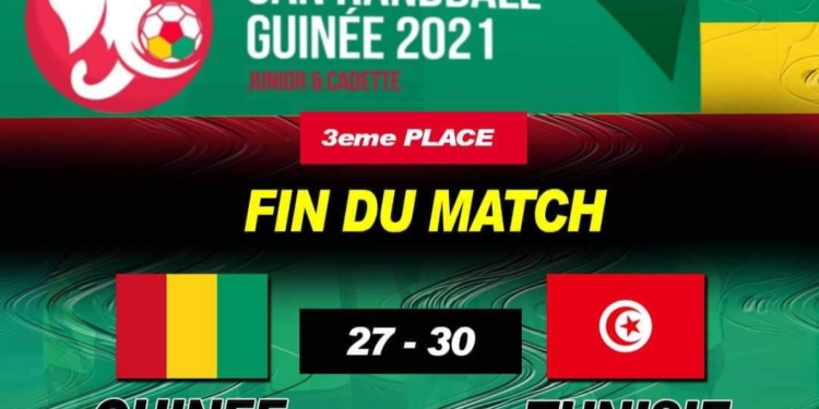 CAN Handball : la Tunisie prend sa revanche sur la Guinée et remporte la petite finale
