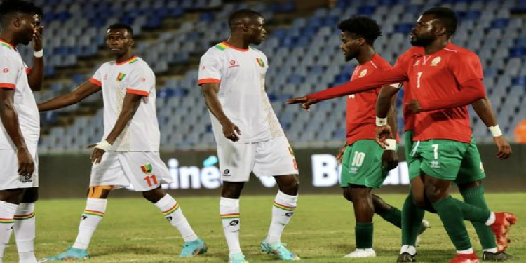 Amical : le Syli espoir de Guinée s’incline face à l’équipe A du Burundi