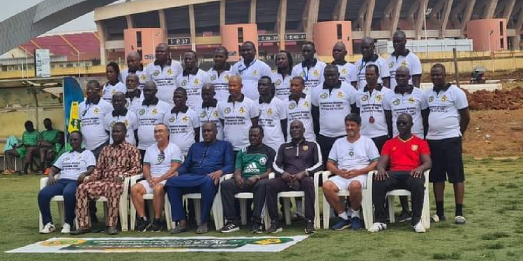 Conakry : fin d’un stage des entraineurs pour la Licence B CAF