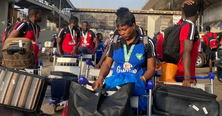 Handball : l’équipe U20 revient à Conakry amputée des 8 handballeurs fuyards