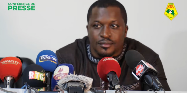 Kaba Diawara, selectionneur de la Guinée