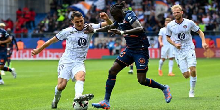 Ligue 1 (France) : Montpellier et Issiaga Sylla chutent face à Toulouse