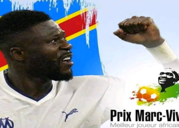 D1 France : Chancel Mbemba devient le deuxième congolais à rafler le prix « Marc-Vivien Foe »