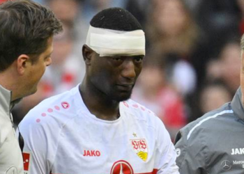 Plus de peur que de mal pour Serhou Guirassy après sa sortie sur blessure le week-end dernier