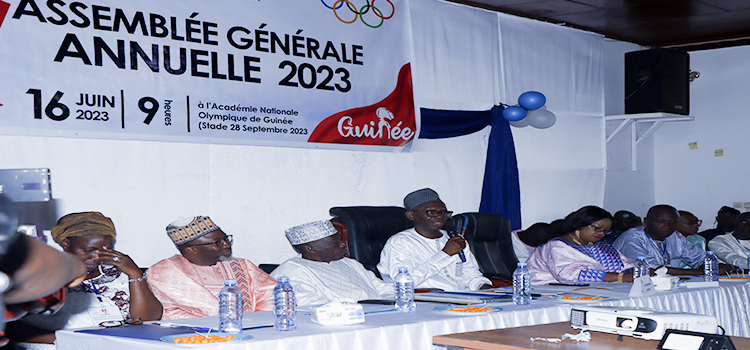 L’actuelle équipe dirigeante du CNO Guinée fait le bilan de l’an 1 de son mandat