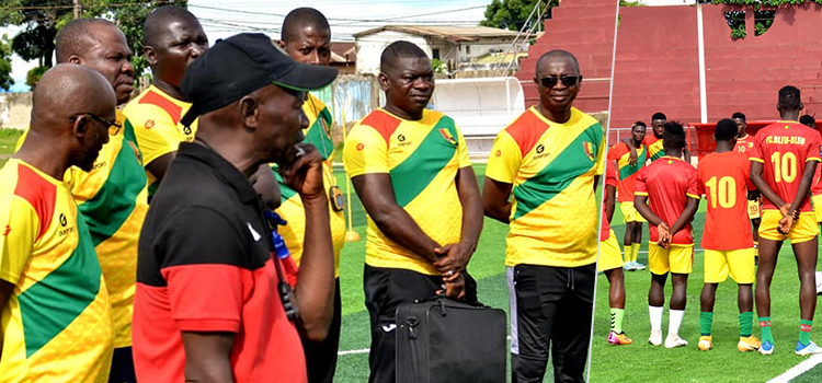 Arrêt sur images : Mamadouba SYLLA « gaucher » à l’œuvre avec le Syli local !