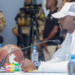 Palais Mohamed 5 : le colonel Doumbouya s’engage à soutenir le basketball