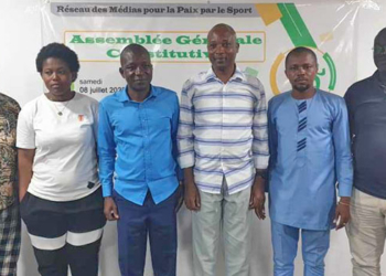 Lomé (Togo) : voici le nouveau bureau exécutif du Réseau des Médias pour la Paix par le Sport (RMPS)