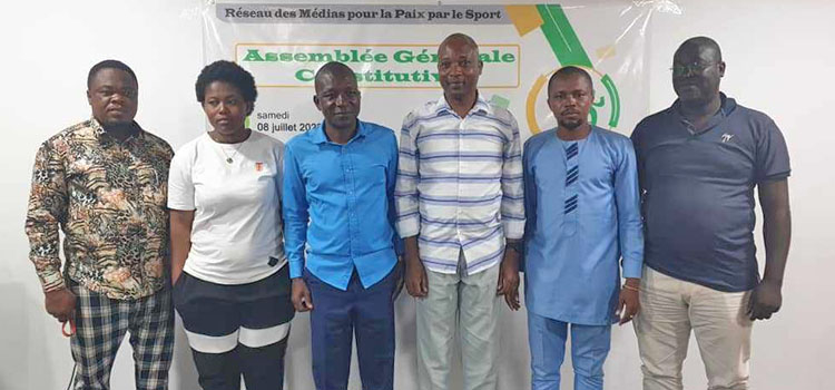 Lomé (Togo) : voici le nouveau bureau exécutif du Réseau des Médias pour la Paix par le Sport (RMPS)