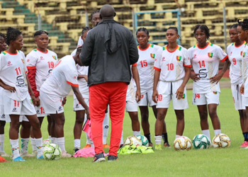 Q. Afrique/JO 2024 : le Syli Féminin U23 s’affûte pour recevoir son homologue du Ghana