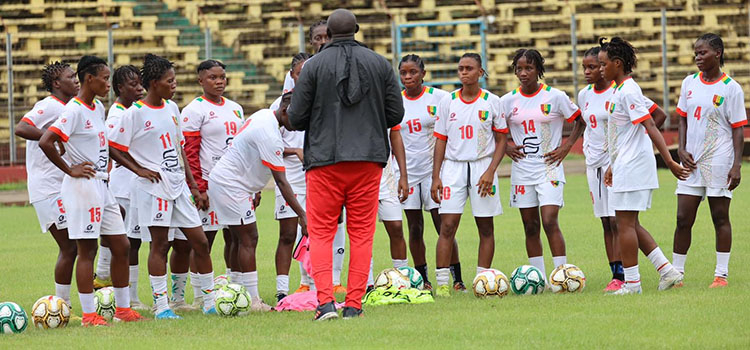 Q. Afrique/JO 2024 : le Syli Féminin U23 s’affûte pour recevoir son homologue du Ghana