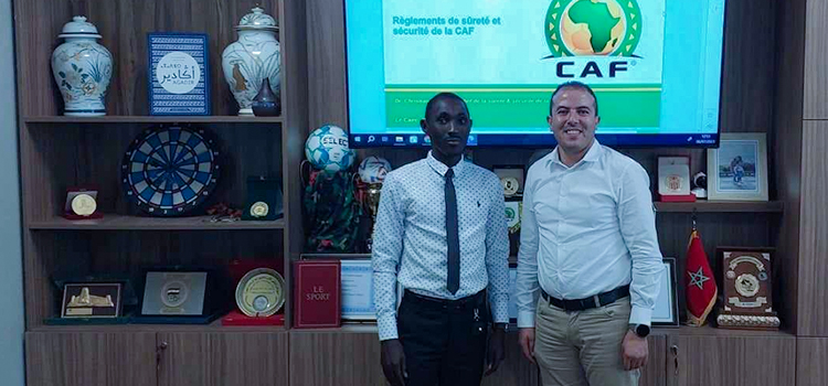 Stade Prince Moulay de Rabat (Maroc) : Mohamed Tawel reçu par le DG !