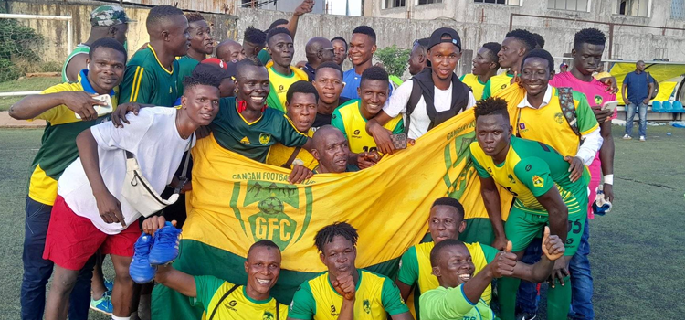 Football : Gangan FC de Kindia retrouve la Ligue 1