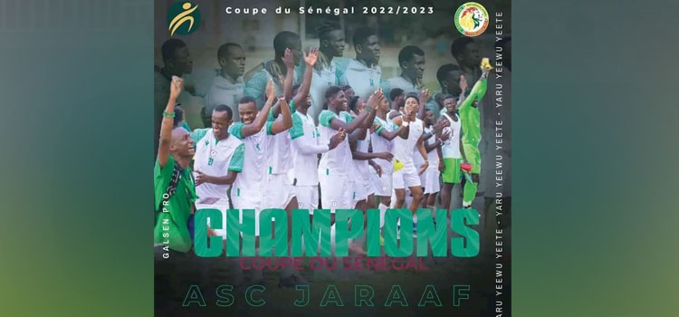 Foot. Coupe du Sénégal : Jaraaf, nouveau champion