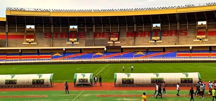 Élim. mondial 2026 : le stade des Martyrs (RDC) non-homologué par la CAF