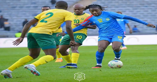 Amical International : la RDC trébuche petitement face à l’Afrique du Sud