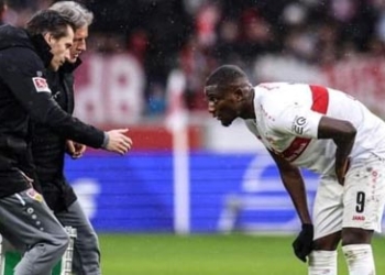 Ouf ! Serhou Guirassy sort sur blessure avec Stuttgart