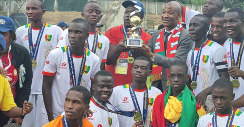 FEGUIFOOT : l’équipe scolaire de Guinée ne pourra défendre son titre