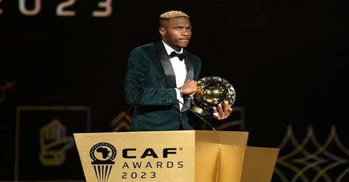 Ballon D'or Africain : Victor Osimhen Remporte Le Titre De Joueur ...