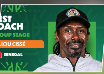 CAN 2023 : Aliou Cissé élu meilleur entraîneur de la phase de poules.