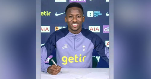 Tottenham : le sénégalais Pape Matar Sarr prolonge son contrat