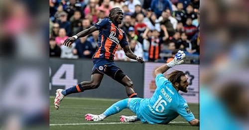 Guinéens d’ailleurs : Issiaga Sylla célèbre son 1er but de la saison avec Montpellier, notre condensé de ce dimanche