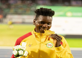 13es Jeux Africains-Athlétisme : la béninoise Odile Ahouanwanou en or