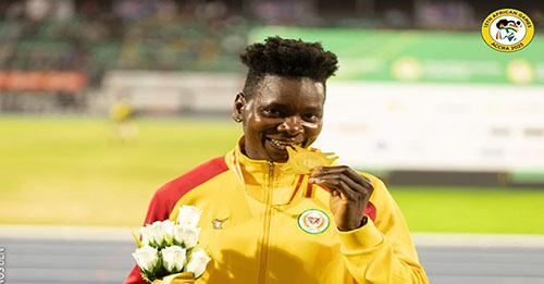 13es Jeux Africains-Athlétisme : la béninoise Odile Ahouanwanou en or