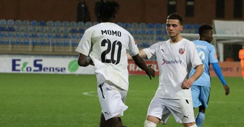 Arménie : le FC Van s’incline, malgré un but de Momo Fanyé Touré marque