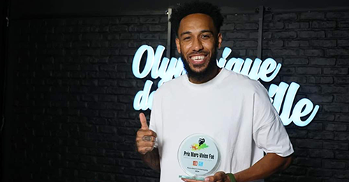 Prix Marc vivien Foé 2024 : Pierre-Emerick Aubameang  remporte le trophée