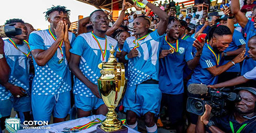 Bénin : Victor Zvunka et Coton FC champions !