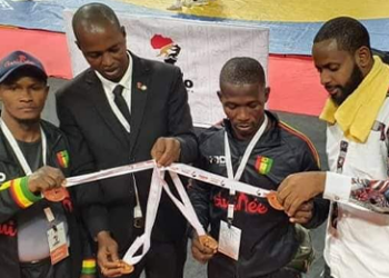 Égypte : bonne moisson pour la Guinée au championnat d’Afrique de Sambo