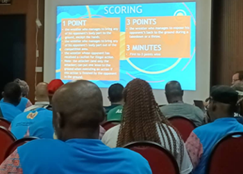 Championnat d&rsquo;Afrique de Lutte de plage : les arbitres et entraîneurs à l&rsquo;école des experts
