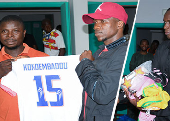 Don d’équipements sportifs : Général Maturin fait parler son cœur pour Gueckédou