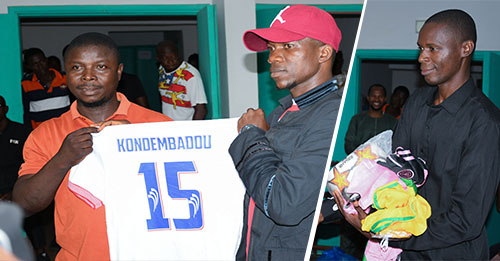 Don d’équipements sportifs : Général Maturin fait parler son cœur pour Gueckédou