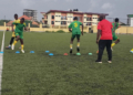 Équipe scolaire (Guinée) : les U15 en préparation au centre technique