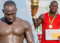 Bénin-Coupe de la Fédération : le lutteur Bagnan Ismaïla enlève le géant trophée