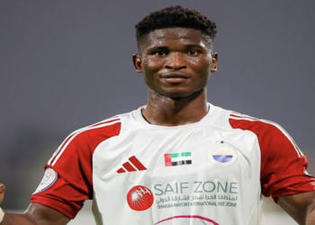 Coupe Émirats Arabe Unis : Ousmane Camara, buteur, et Sharjah filent en quart de finale