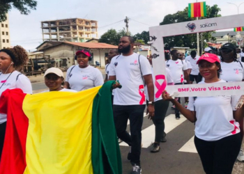 Sport et Solidarité : un marathon rose pour sensibiliser au Cancer du sein en Guinée