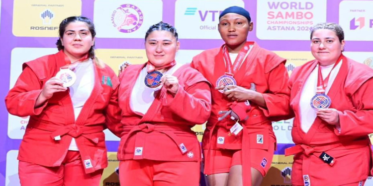 Championnats du monde de Sambo : la Guinée décroche une médaille de bronze historique
