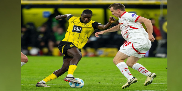 Dortmund s’impose grâce à l&rsquo;incontournable Serhou Guirassy