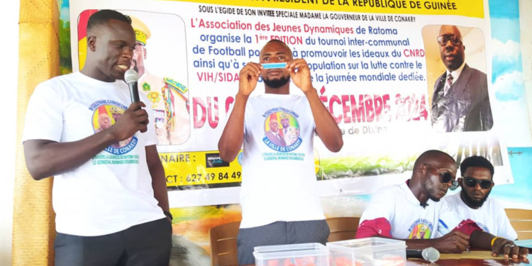 Ratoma : tournoi de l’AJDR, les équipes découvrent leurs adversaires