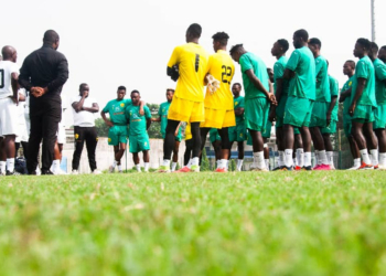 Q. CHAN 2024 : dernière séance d&rsquo;entraînement du Syli Local à Abidjan