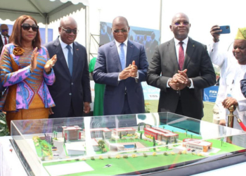 Côte d’Ivoire : les travaux de rénovation du Centre Technique de Football ont été lancés ce jeudi à Bingerville.