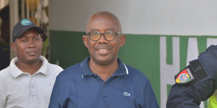 Mandjou Diallo regr€tte : « L’état du terrain a joué sur mes joueurs » après le nul face à la Flamme Olympique