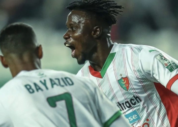 Algérie : Mohamed Saliou Bangoura inscrit son premier but et offre la victoire à Mouloudia Club