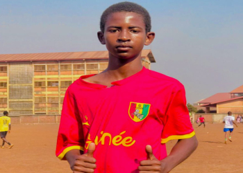 « Mon objectif c’est d’être un grand footballeur professionnel comme mon idole CR7 », rêve ce jeune.