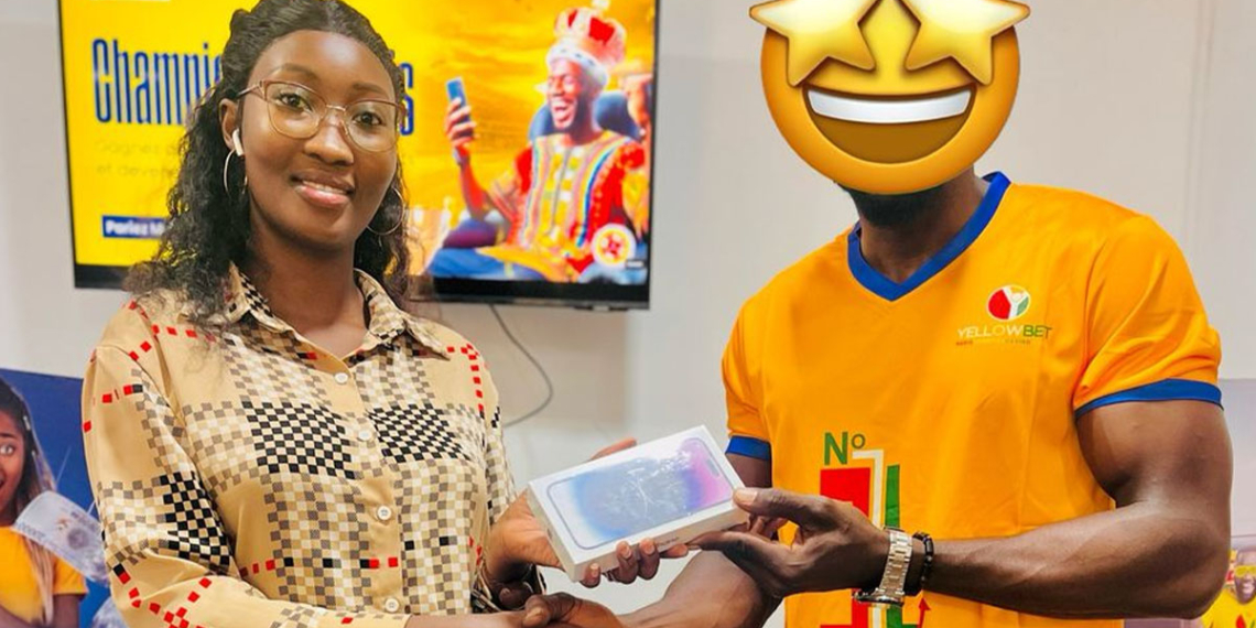 Un champion des paris remporte un IPhone 14 Pro Max chez Yellowbet !