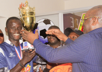 10e édition du Tournoi BAH Lamine : un parterre de personnalités à la remise du trophée